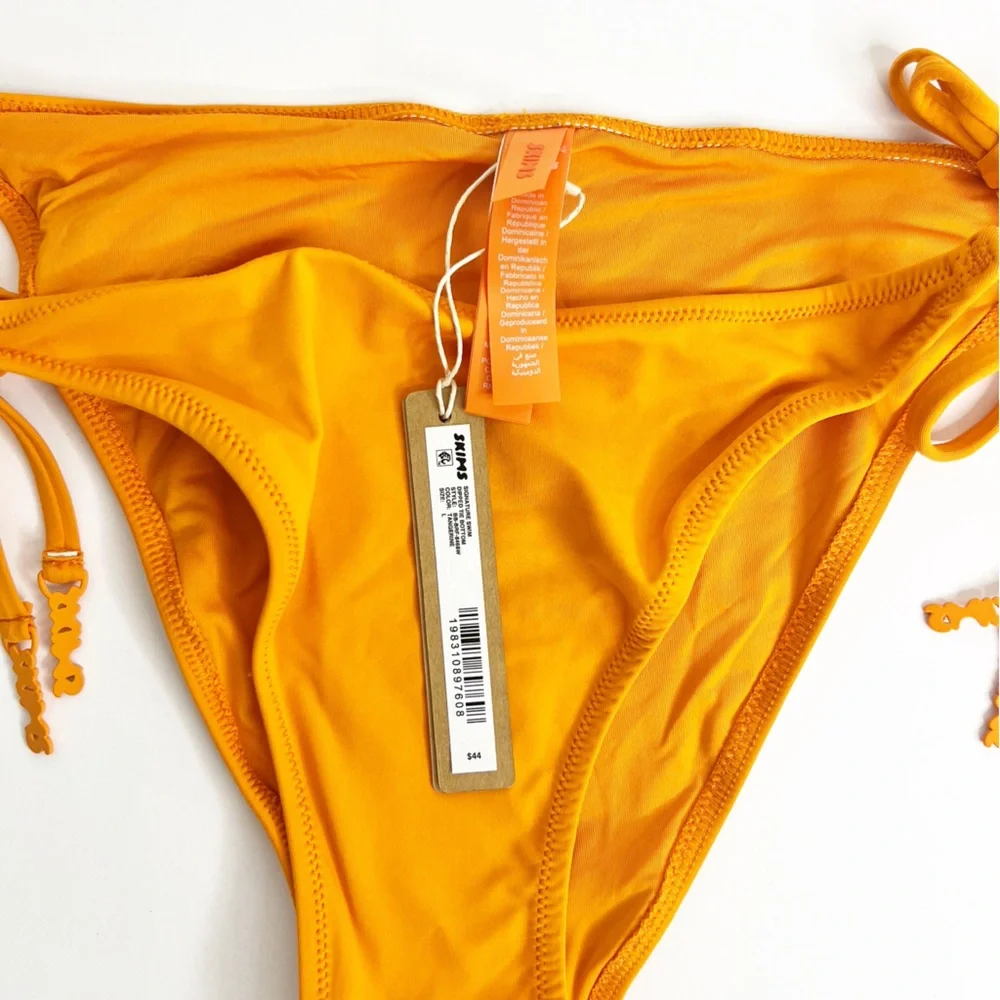 SKIMS Orange String Bikini Bottom NEW‎